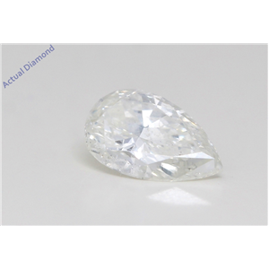 Pear Cut Loose Diamond (1 Ct,F Color,Si1 Clarity) Igl Certified
