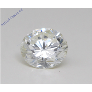 Round Cut Loose Diamond (0.62 Ct,H Color,Vs1 Clarity) Igl Certified