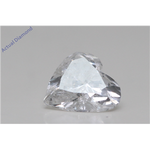 Heart Cut Loose Diamond (1.02 Ct,F Color,Si3 Clarity) IGL Certified