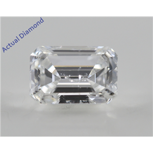 Emerald Cut Loose Diamond (1.04 Ct, G, I1) GIA Certified
