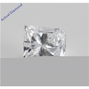 Princess Cut Loose Diamond (0.66 Ct, F, VS1) IGL Certified