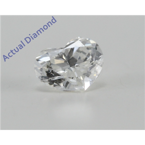 Heart Cut Loose Diamond (0.24 Ct, G Color, SI1 Clarity)