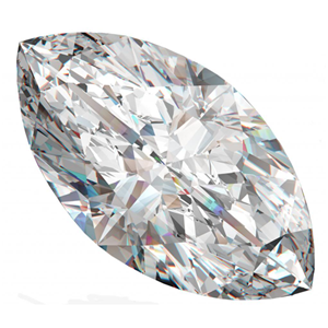 Marquise Cut Loose Diamond (0.73 Ct, D Color, I1 Clarity)