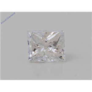 Princess Cut Loose Diamond (1.34 Ct,E Color,Si2(Enhanced) Clarity) Igl Certified