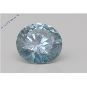Round Loose Diamond (2.63 Ct,Fancy Intense Blue(Color Enhanced) Color,Si2(Enhanced) Clarity) Igl Certified