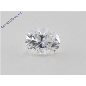 Oval Cut Loose Diamond (0.45 Ct, E Color, SI2 Clarity) GIA Certified