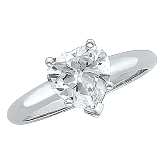Save 5% on Diamond Heart Shaped Rings for Valentine's Day 2016