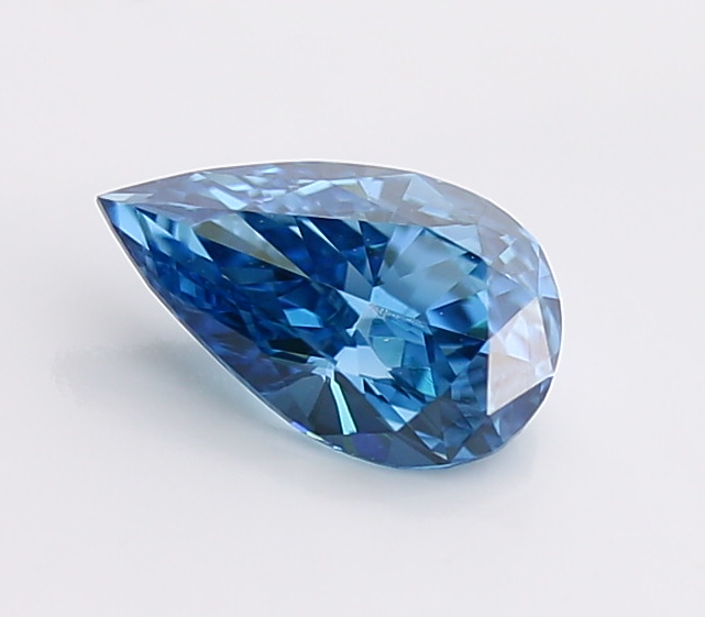 Blue Fancy Color Natural Diamond, 1.76 Carats, VS1 Clarity