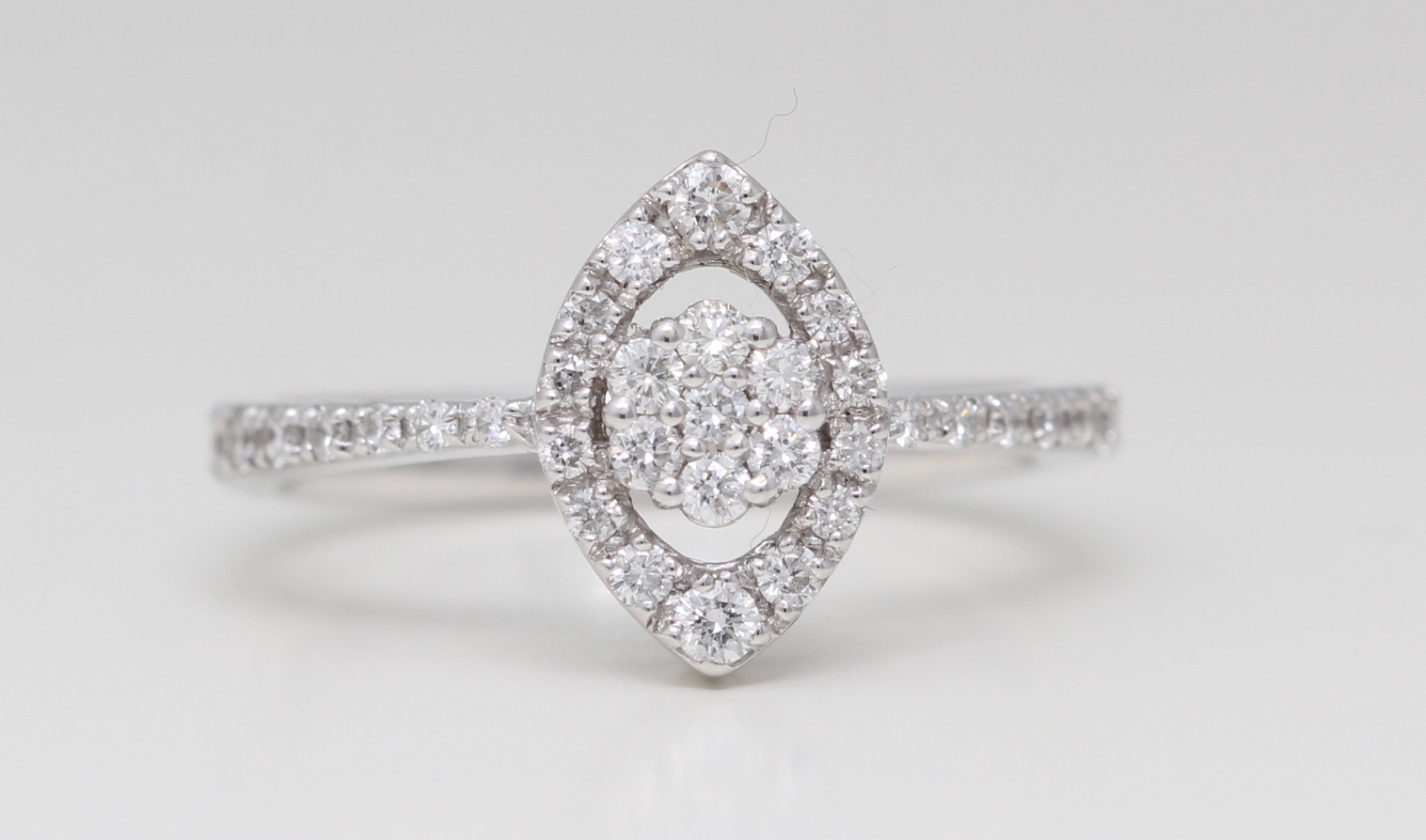 Spring Fling Flower Diamond Ring - Sparkle Jewels
