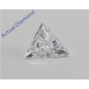 Triangle Cut Loose Diamond (0.44 ct Ct, D Color, VS1 Clarity)