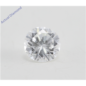 Round Cut Loose Diamond (0.23 Ct, F Color, VS2 Clarity)