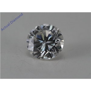 Round Cut Loose Diamond (0.54 Ct, G Color, SI1 Clarity) GIA Certified