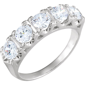 Round Diamond Solitaire Engagement Ring 14k White Gold 1.23 Ct, (F Color, VS Clarity)