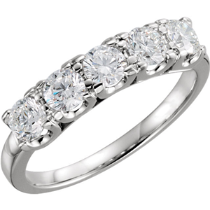 Round Diamond Solitaire Engagement Ring 14k White Gold 1.23 Ct, (F Color, VS Clarity)