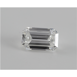 Emerald Cut Loose Diamond (0.74 Ct, f, VS1) WGI Certified