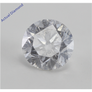 Round Cut Loose Diamond (0.95 Ct, E, I1) IGL Certified