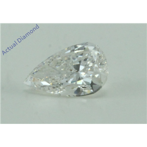 Pear Cut Loose Diamond (0.57 Ct, G Color, VS2 Clarity) IGL Certified