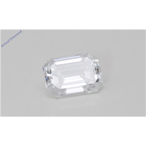 Emerald Cut Loose Diamond 0.86 Ct,D Color,VVS1 Clarity IGL Certified