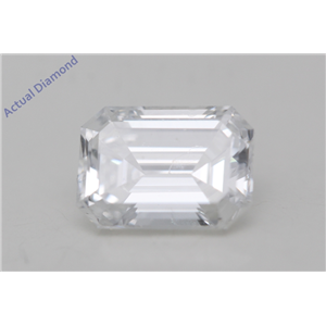 Emerald Cut Loose Diamond 0.78 Ct,E Color,VVS1 Clarity IGL Certified