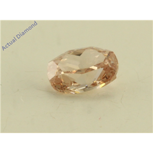 Oval Cut Loose Diamond (0.27 Ct, Natural Fancy Brownish Orangy Pink Color, I1 Clarity) Gia Certified
