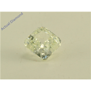 Radiant Cut Loose Diamond (0.75 Ct, Natural Fancy Color Light Yellow Green Color, SI3 Clarity) GIA Certified