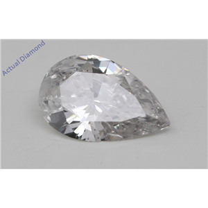Pear Cut Loose Diamond (0.83 Ct, H Color, si3 Clarity)
