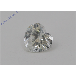 Heart Cut Loose Diamond (0.55 Ct, I Color, si1 Clarity) IGL Certified