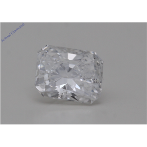 Radiant Cut Loose Diamond (0.8 Ct,E Color,SI2 Clarity) GIA Certified