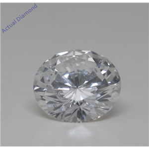 Round Cut Loose Diamond (0.87 Ct,E Color,Si1 Clarity) IGL Certified