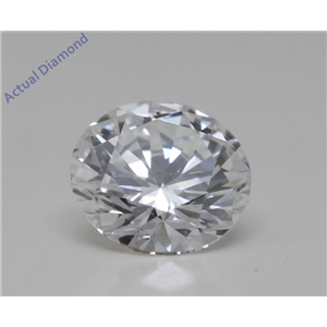 Round Cut Loose Diamond (0.57 Ct,D Color,Vs1 Clarity) Igi Certified
