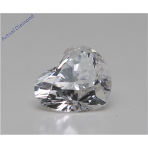 Heart Cut Loose Diamond (0.8 Ct,G Color,Vs2 Clarity) Igi Certified