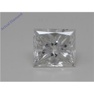 Princess Cut Loose Diamond (0.97 Ct,G Color,SI2(Clarity Enhanced) Clarity) IGL Certified