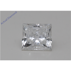 Princess Cut Loose Diamond (0.61 Ct,E Color,VVS2(Clarity Enhanced) Clarity) IGL Certified