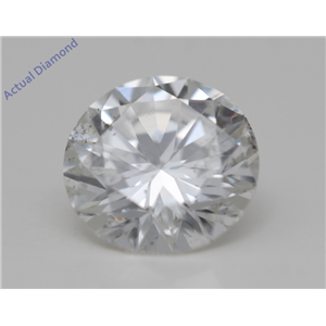 Round Cut Loose Diamond (1.01 Ct,F Color,SI1(Clarity Enhanced) Clarity) IGL Certified