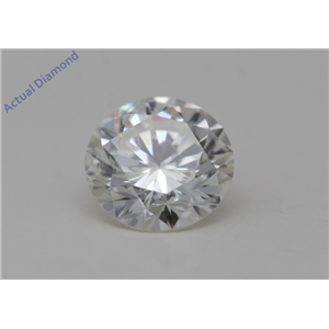 Round Cut Loose Diamond (0.56 Ct,I Color,SI1(Clarity Enhanced) Clarity)