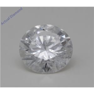 Round Cut Loose Diamond (1.11 Ct,E Color,SI2(Clarity Enhanced,laser Drilled) Clarity) IGL Certified