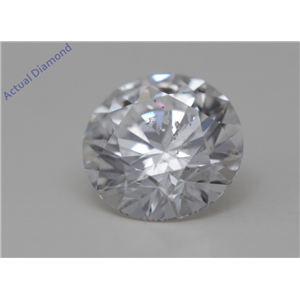 Round Cut Loose Diamond (1.08 Ct,E Color,SI2(Clarity Enhanced,laser Drilled) Clarity) IGL Certified
