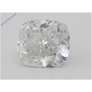 Cushion Cut Loose Diamond (1.02 Ct,I Color,SI2 Clarity) IGI Certified