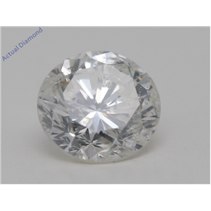 Round Cut Loose Diamond (0.93 Ct,H Color,SI2 Clarity) AIG Certified