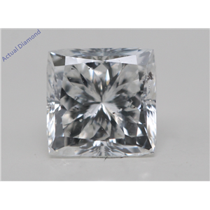 Princess Cut Loose Diamond (0.71 Ct,E Color,SI1 Clarity) AIG Certified