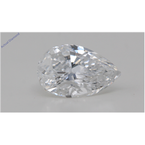 Pear Cut Loose Diamond (0.7 Ct,D Color,VS1 Clarity) AIG Certified