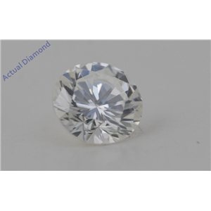Round Cut Loose Diamond (0.51 Ct,H Color,VVS1 Clarity) AIG Certified