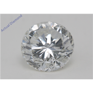 Round Cut Loose Diamond (0.9 Ct,F Color,VS2(Drilled) Clarity) AIG Certified
