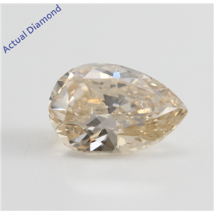 Pear Cut Loose Diamond (0.99 Ct, Fancy Greyish Green (Color Irradiated) Color, Si1 (Clarity Enhanced) Clarity) IGL Certified