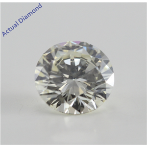 Round Cut Loose Diamond (1.05 Ct, I, VS1(Clarity Enhanced)) IGL Certified