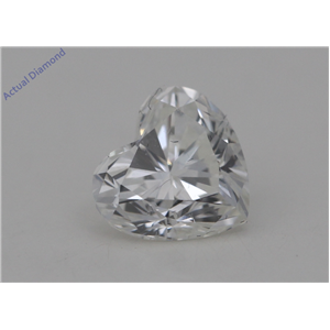 Heart Cut Loose Diamond (1.01 Ct,J Color,SI2 Clarity) GIA Certified