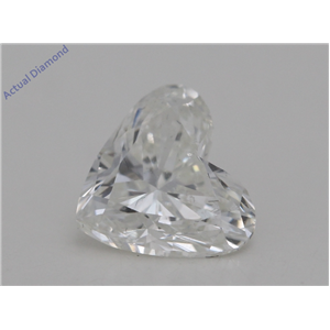 Heart Cut Loose Diamond (1.04 Ct,J Color,SI2 Clarity) GIA Certified