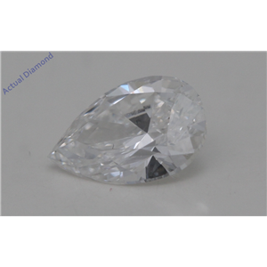 Pear Cut Loose Diamond (1 Ct,D Color,VS2 Clarity) GIA Certified