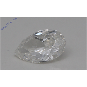 Pear Cut Loose Diamond (1 Ct,F Color,VS1 Clarity) GIA Certified