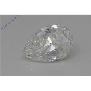 Pear Cut Loose Diamond (1.01 Ct,J Color,VVS2 Clarity) GIA Certified